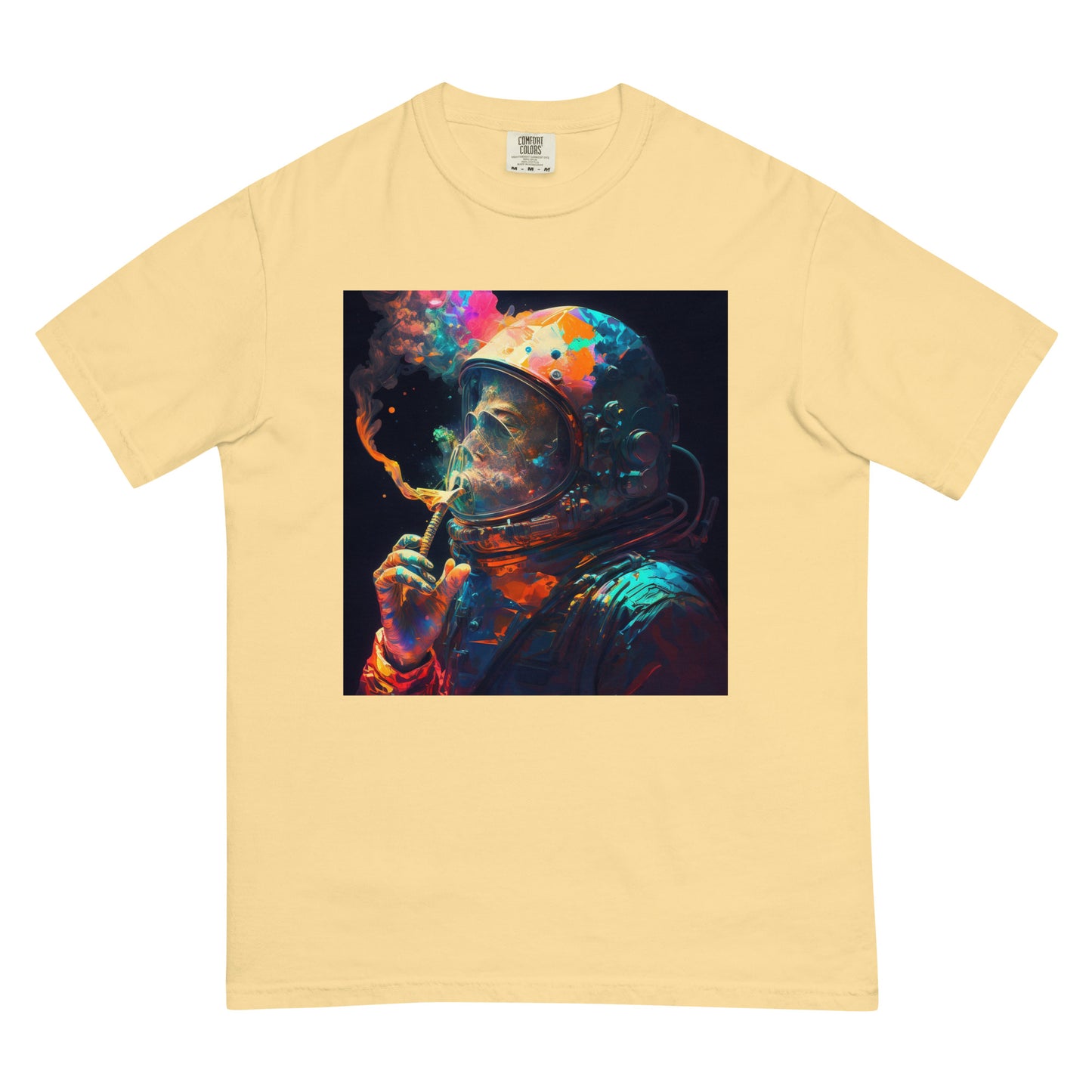 Space Weed Men’s garment-dyed heavyweight t-shirt