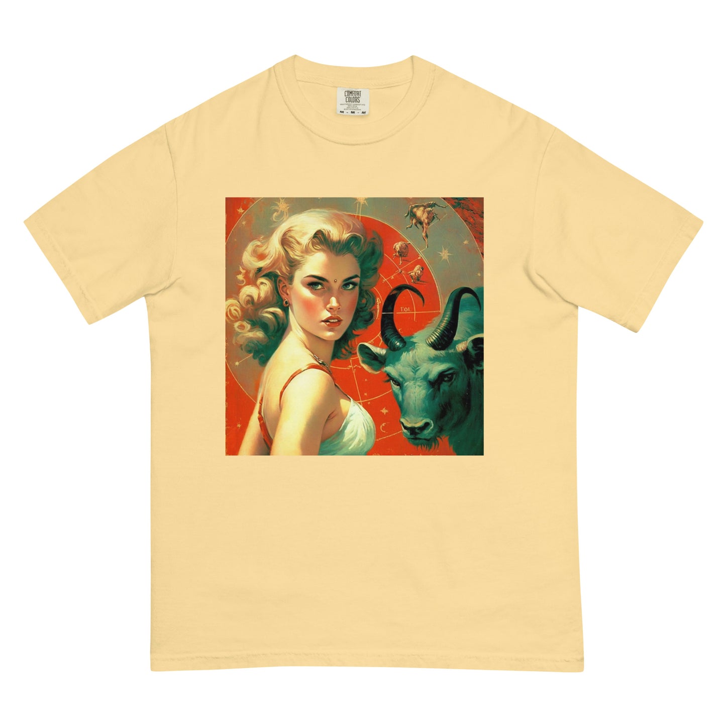 Devil Beauty #1 Men’s garment-dyed heavyweight t-shirt