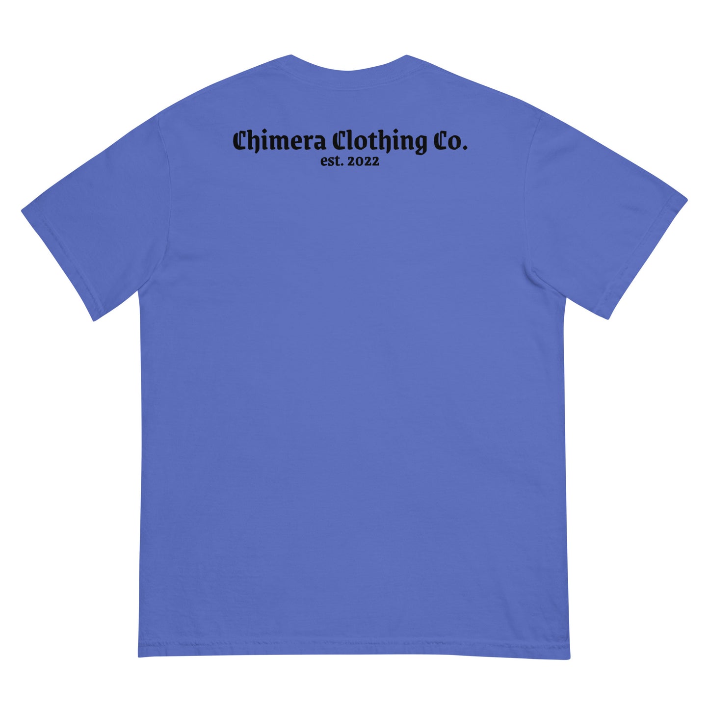 Blue Bands the Cat garment-dyed heavyweight t-shirt