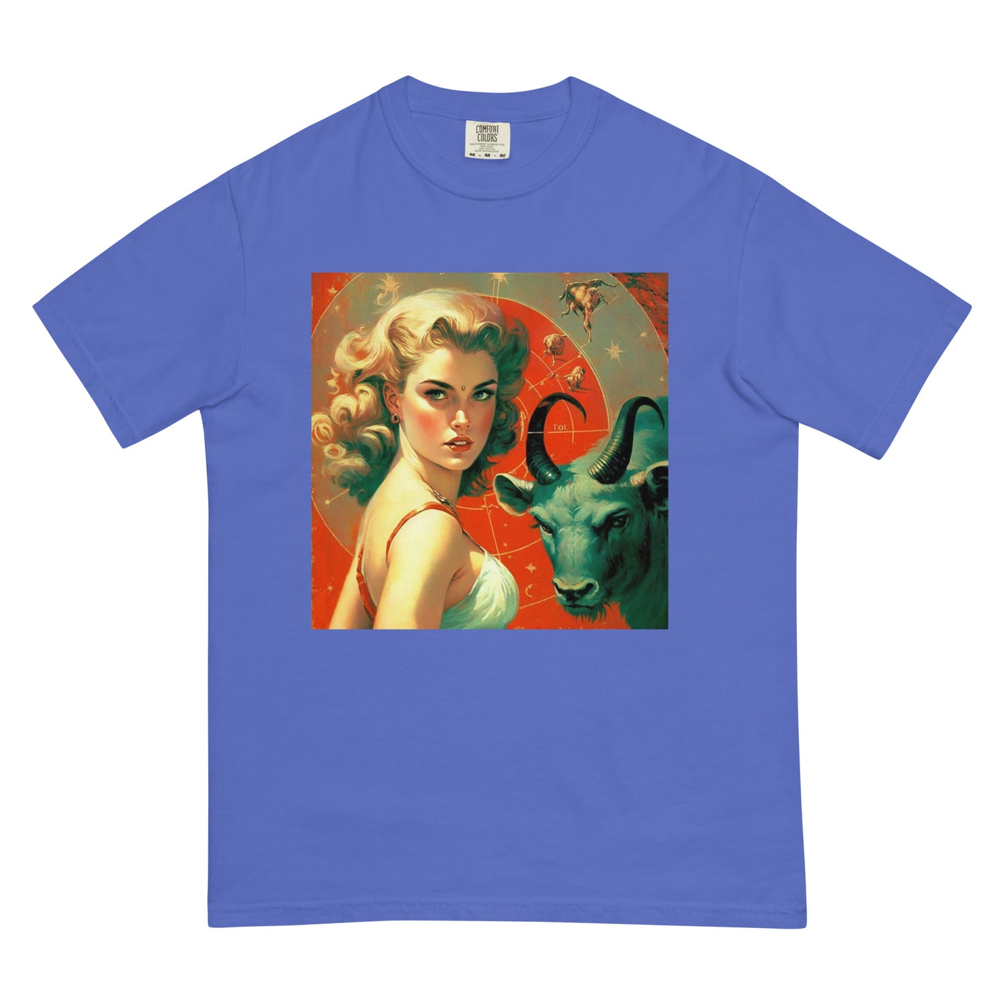 Devil Beauty #1 Men’s garment-dyed heavyweight t-shirt