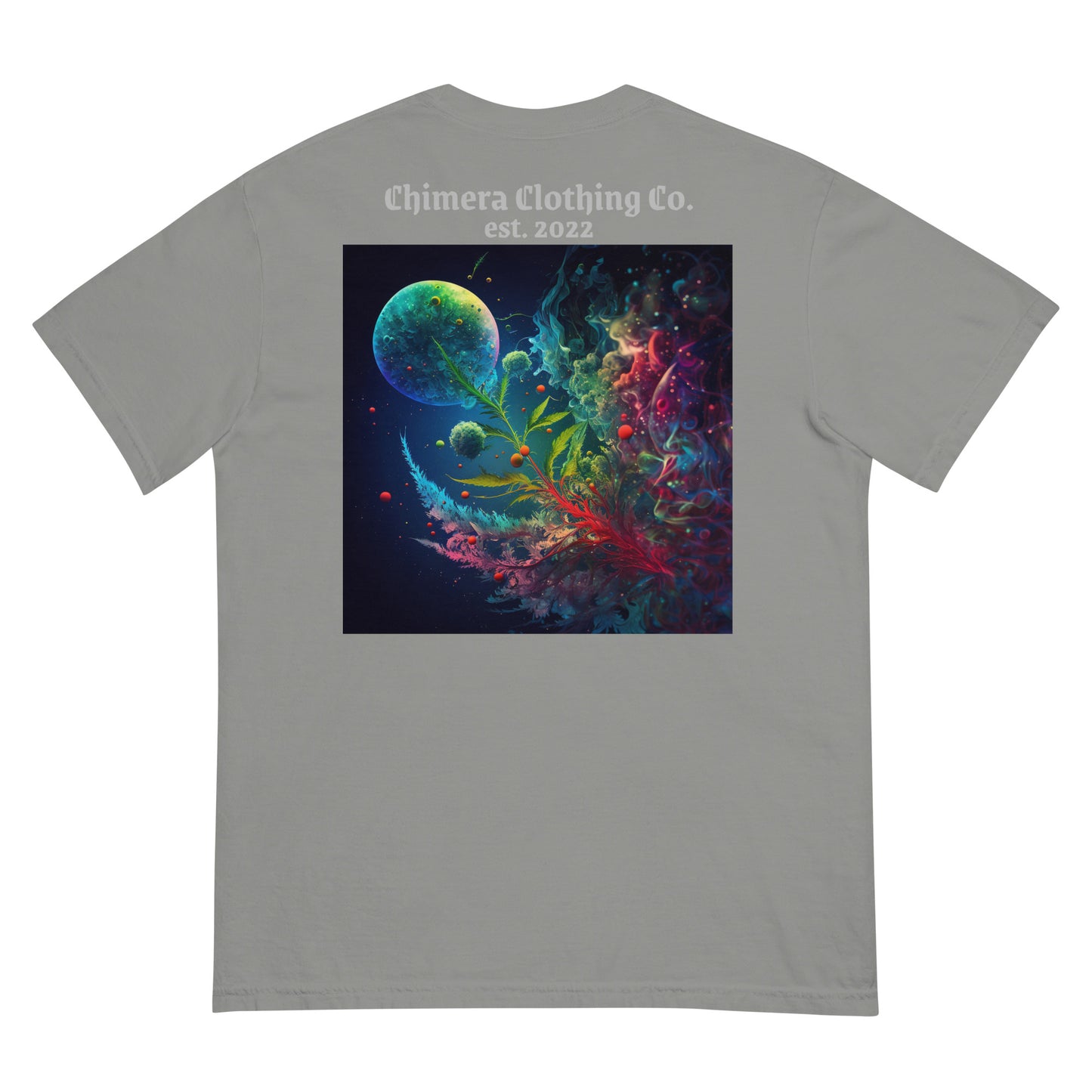 Space Weed Men’s garment-dyed heavyweight t-shirt