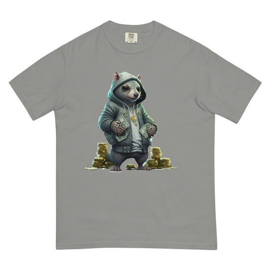 Slick Squirrel Men’s garment-dyed heavyweight t-shirt