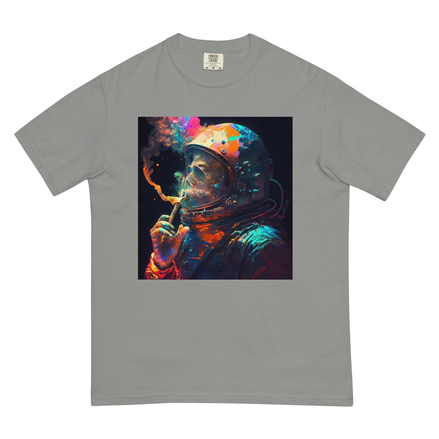 Space Weed Men’s garment-dyed heavyweight t-shirt