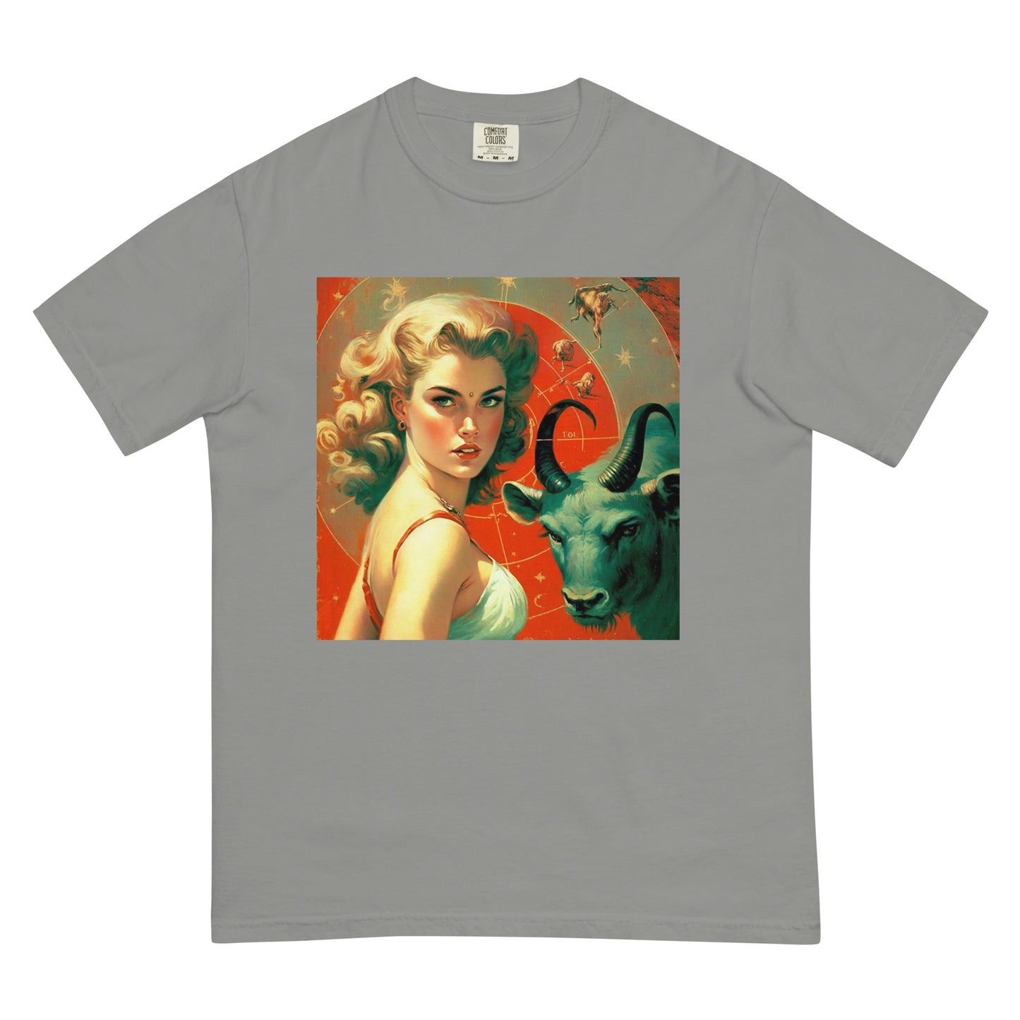 Devil Beauty #1 Men’s garment-dyed heavyweight t-shirt