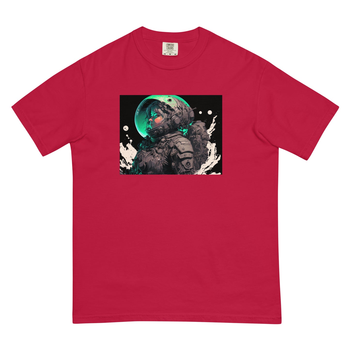 Astronaut Girl Men’s garment-dyed heavyweight t-shirt