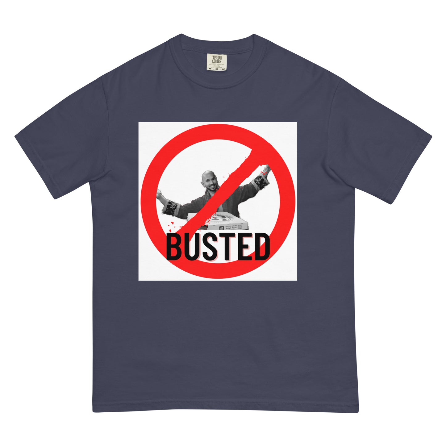 BUSTED Andrew Tate arrested heavyweight t-shirt