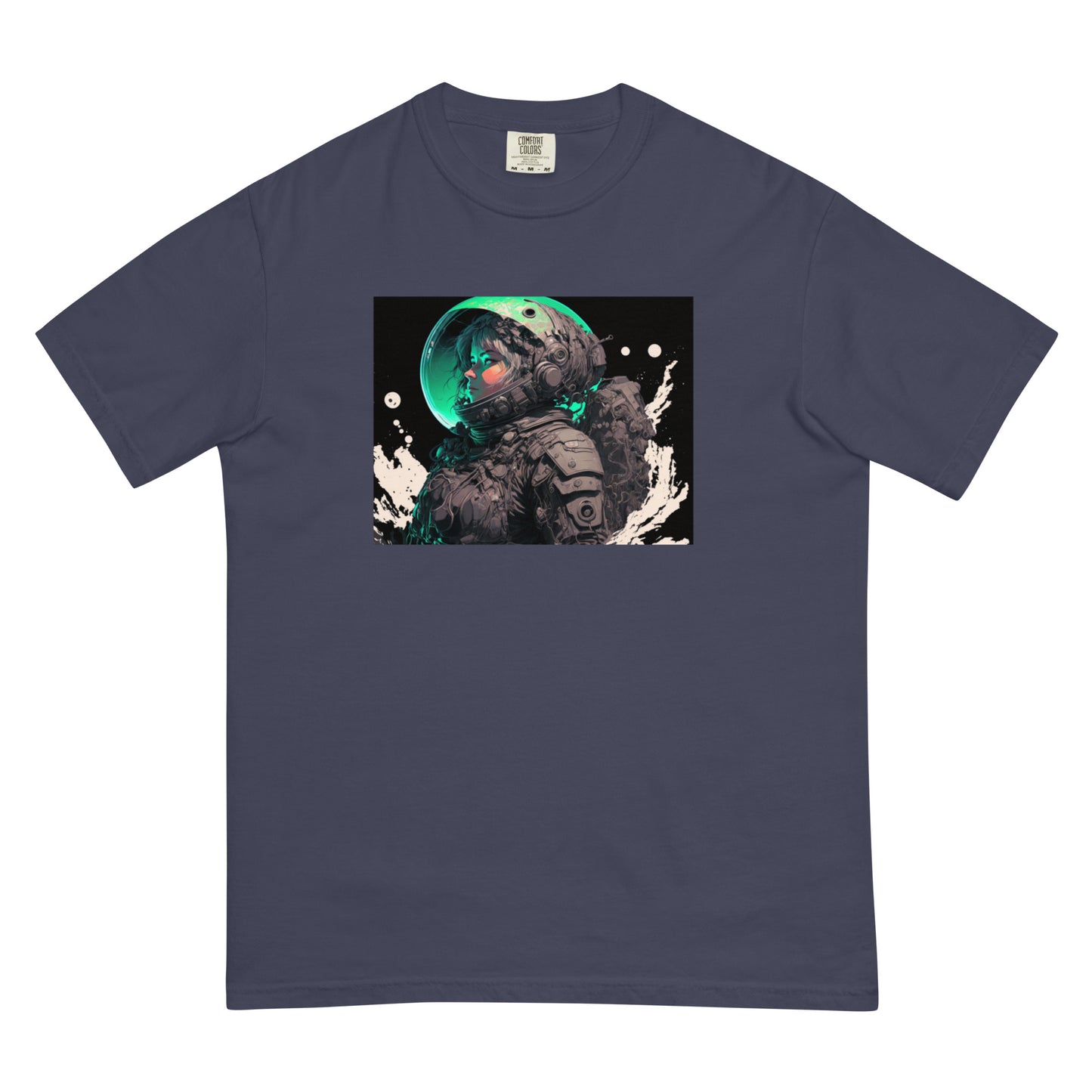 Astronaut Girl Men’s garment-dyed heavyweight t-shirt