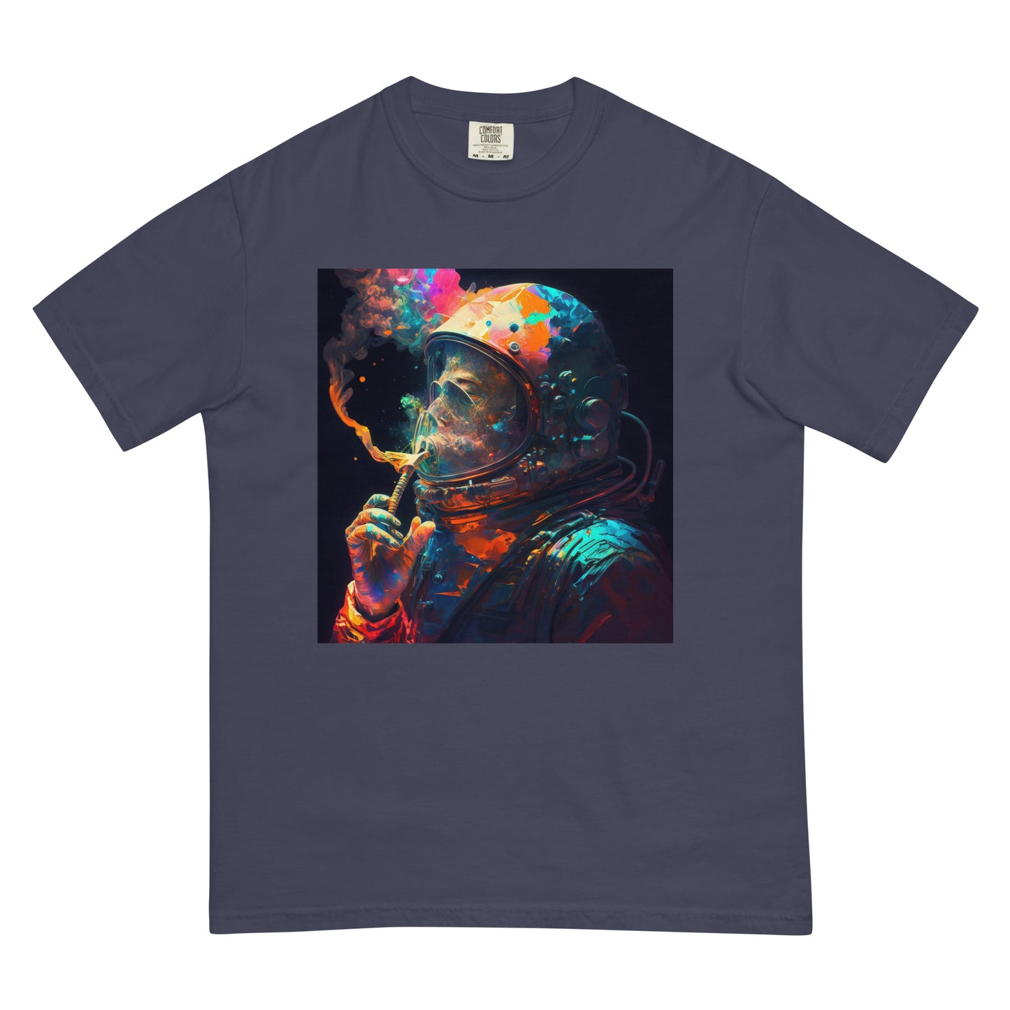 Space Weed Men’s garment-dyed heavyweight t-shirt