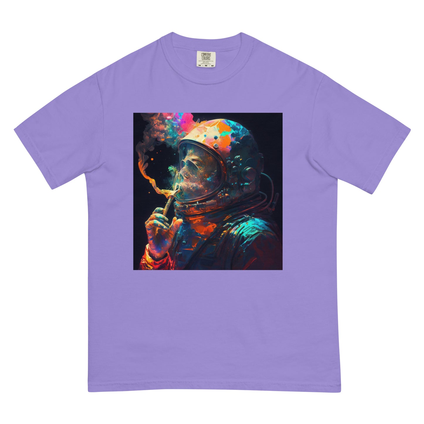 Space Weed Men’s garment-dyed heavyweight t-shirt