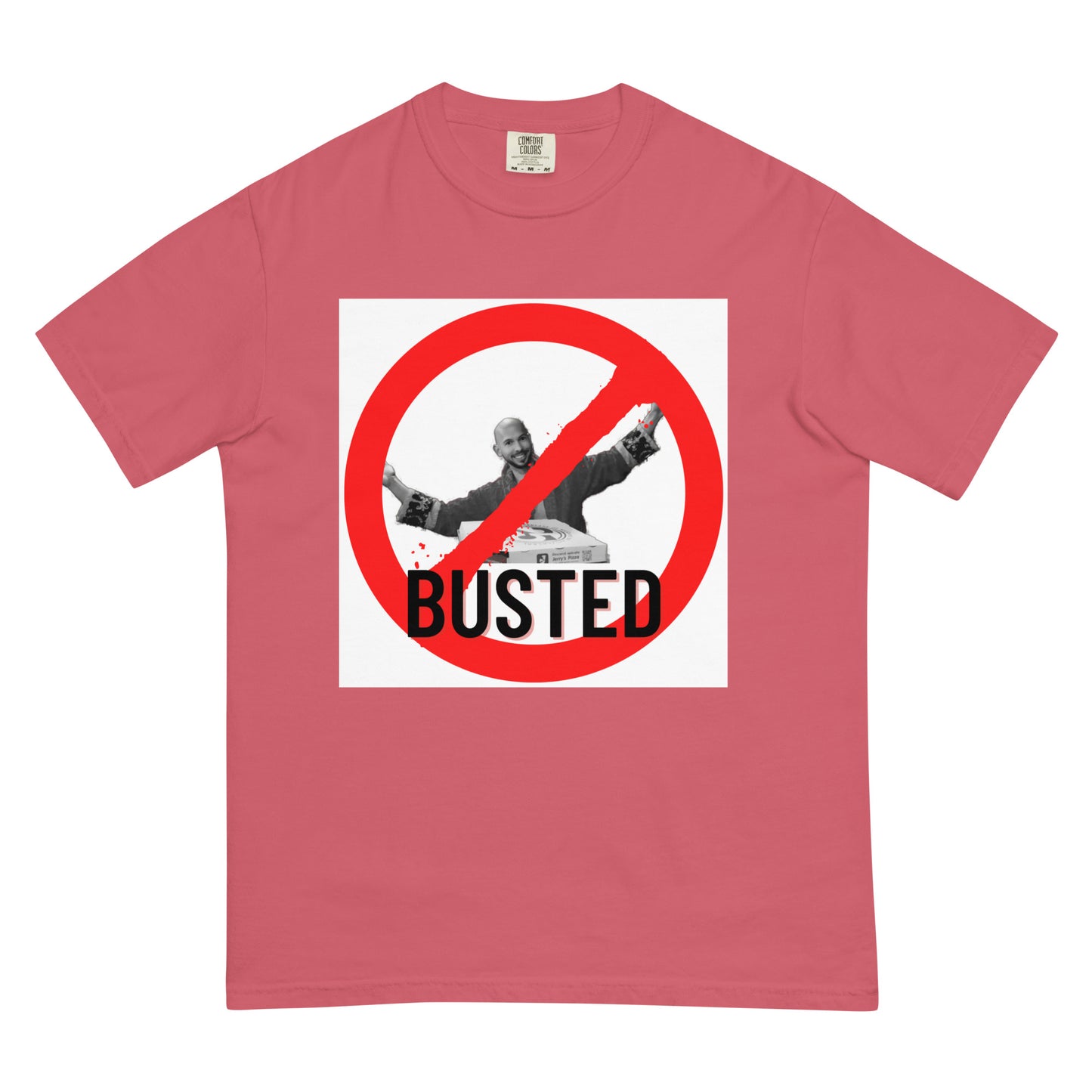 BUSTED Andrew Tate arrested heavyweight t-shirt