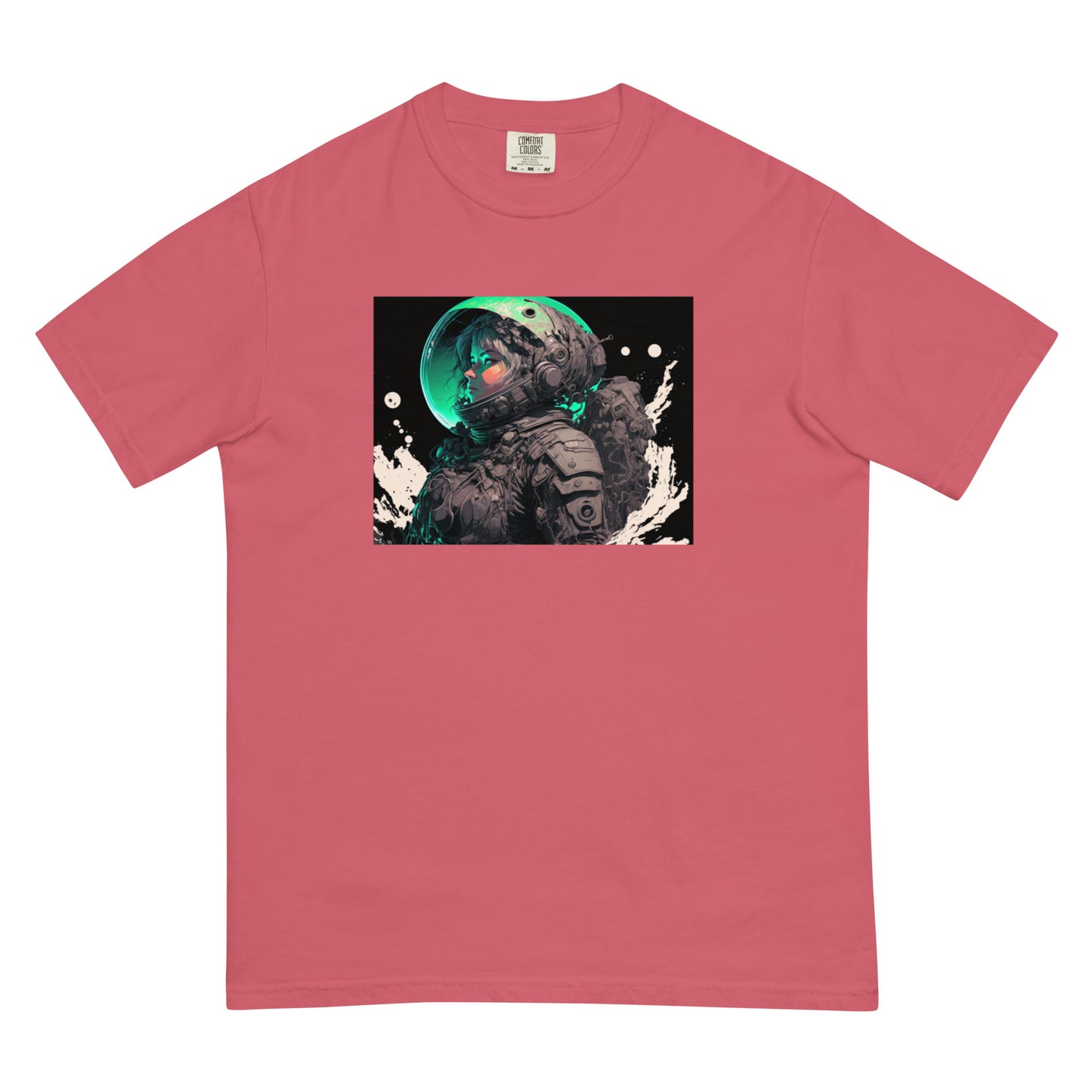 Astronaut Girl Men’s garment-dyed heavyweight t-shirt