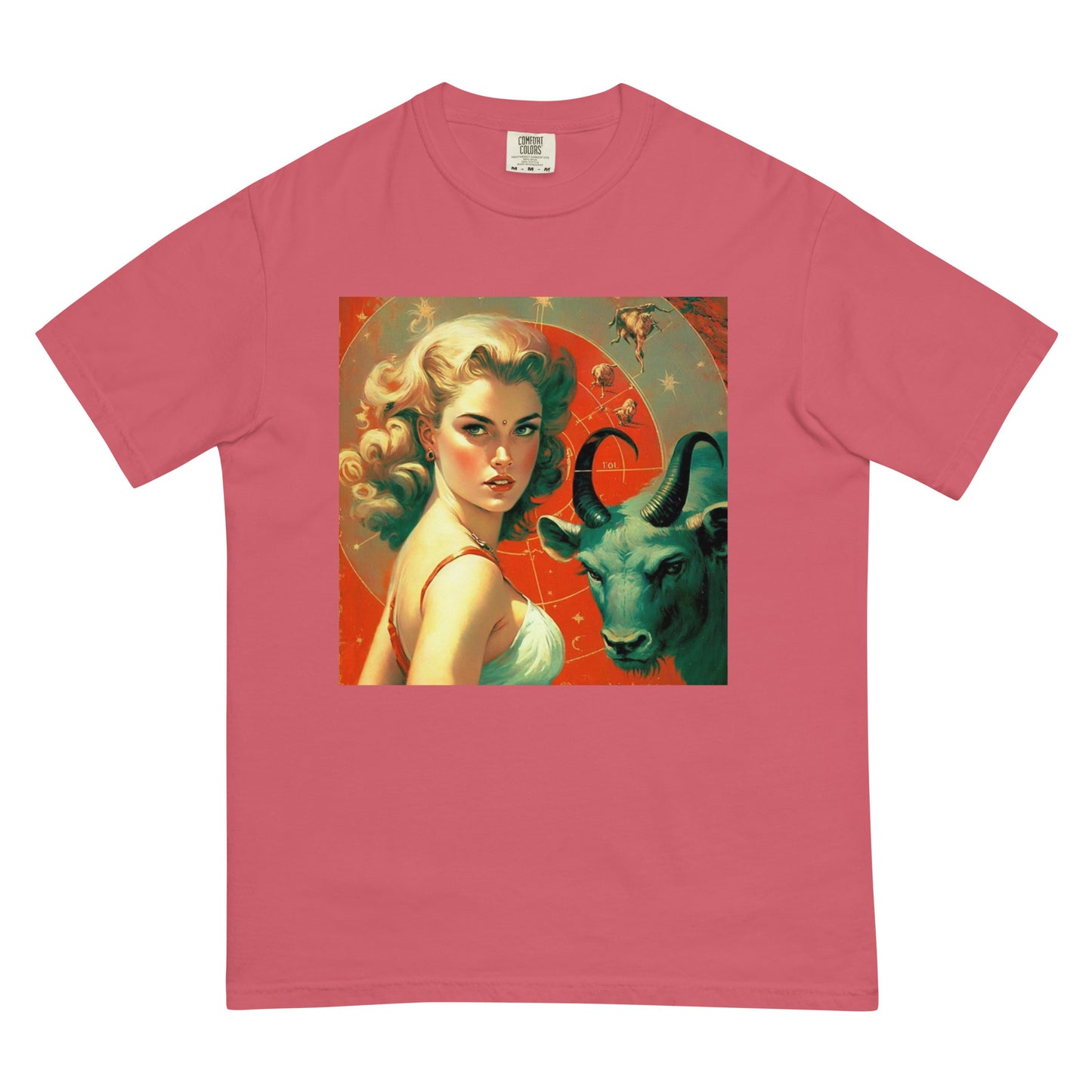 Devil Beauty #1 Men’s garment-dyed heavyweight t-shirt