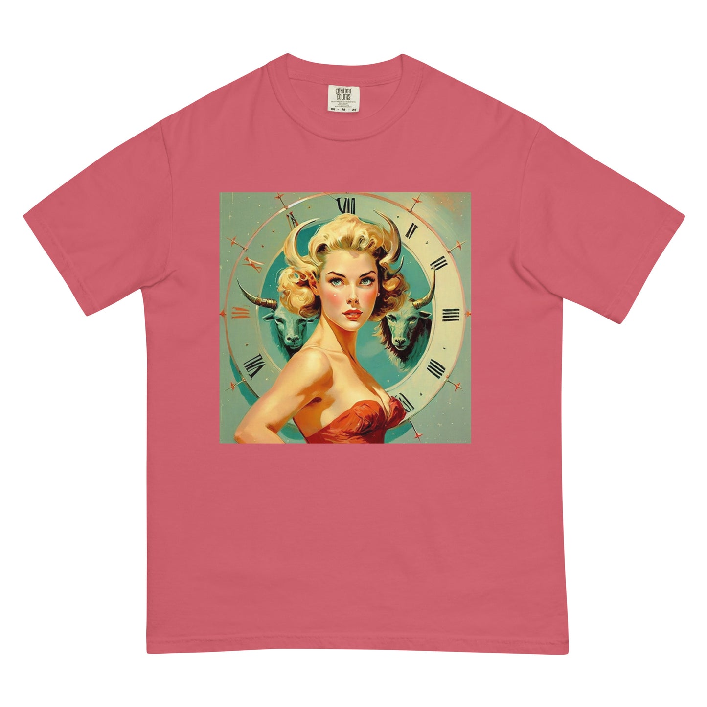 Devil Beauty #2 Men’s garment-dyed heavyweight t-shirt