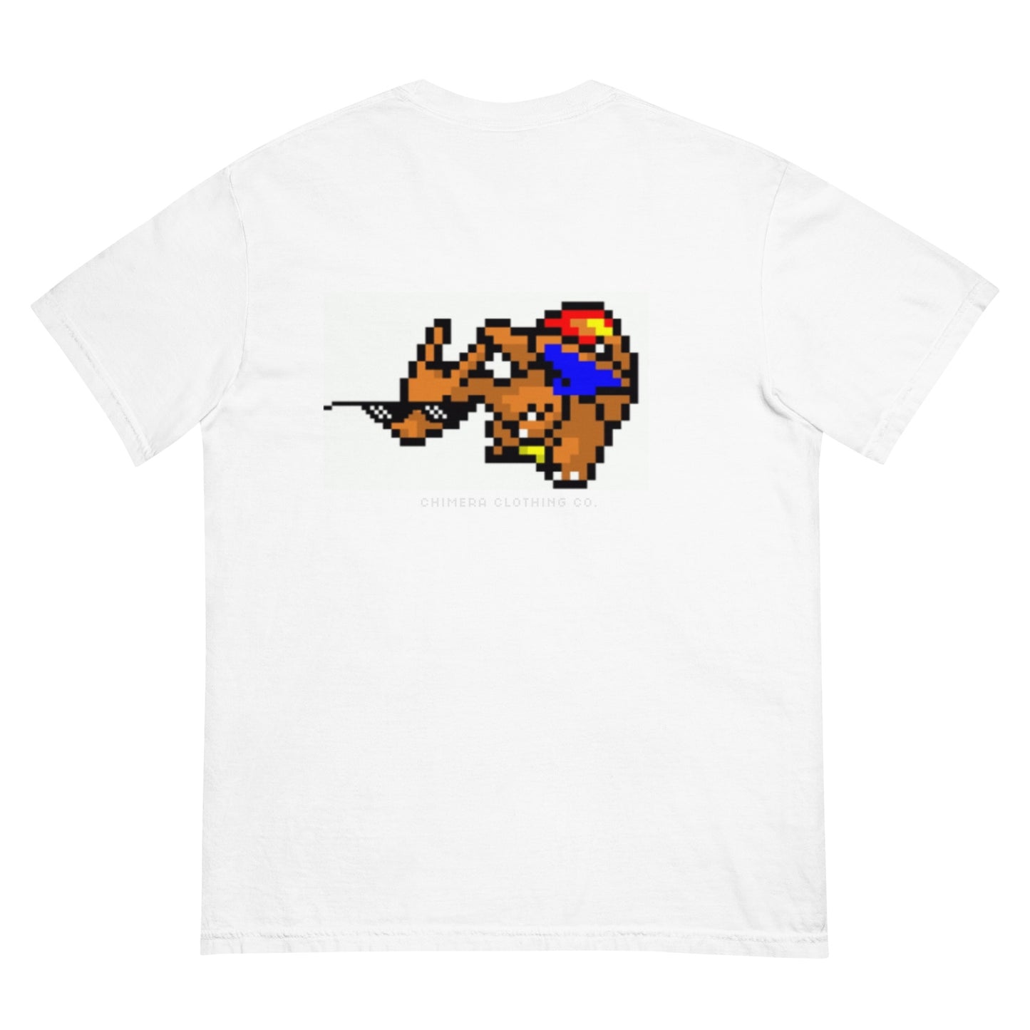 LIMITED EDITION Pixel Zard Men’s garment-dyed heavyweight t-shirt