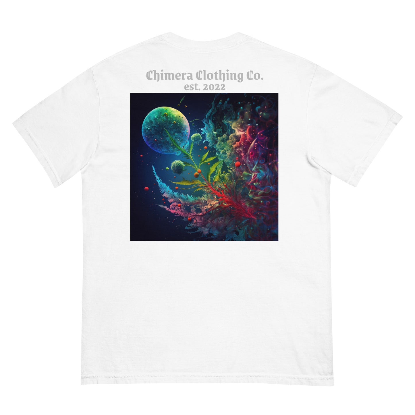 Space Weed Men’s garment-dyed heavyweight t-shirt