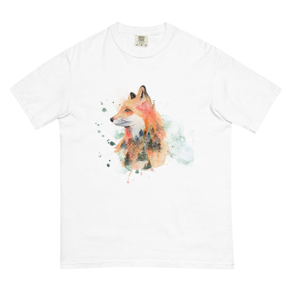 Fox of the Forest Men’s garment-dyed heavyweight t-shirt