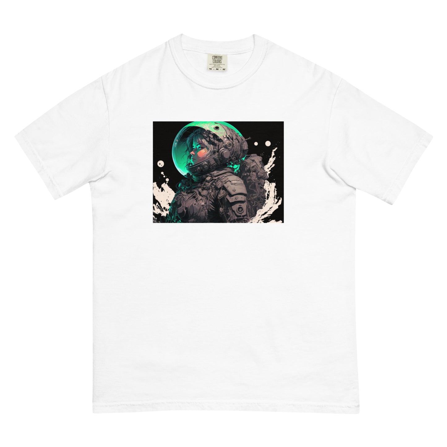 Astronaut Girl Men’s garment-dyed heavyweight t-shirt