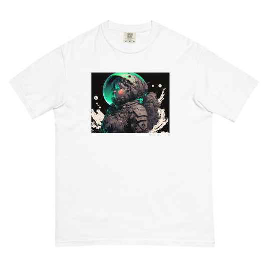 Astronaut Girl Men’s garment-dyed heavyweight t-shirt