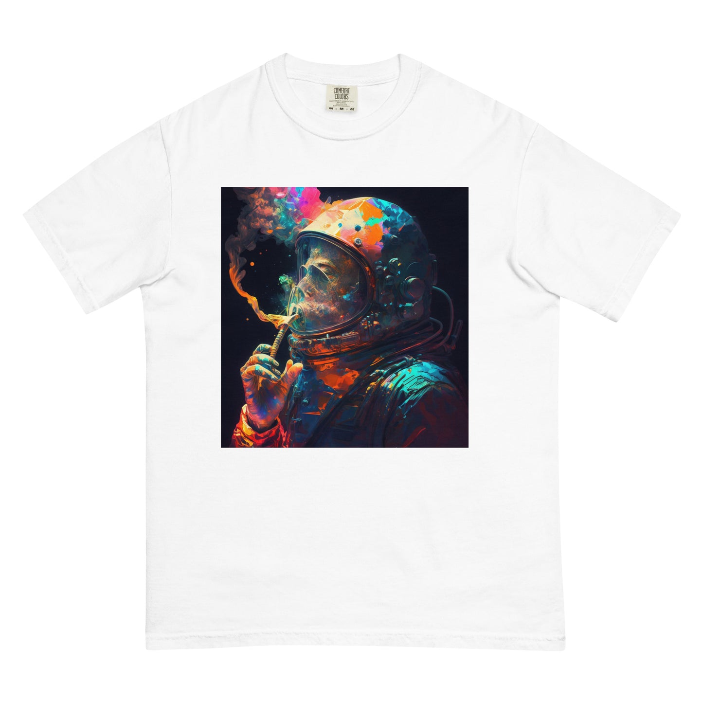 Space Weed Men’s garment-dyed heavyweight t-shirt