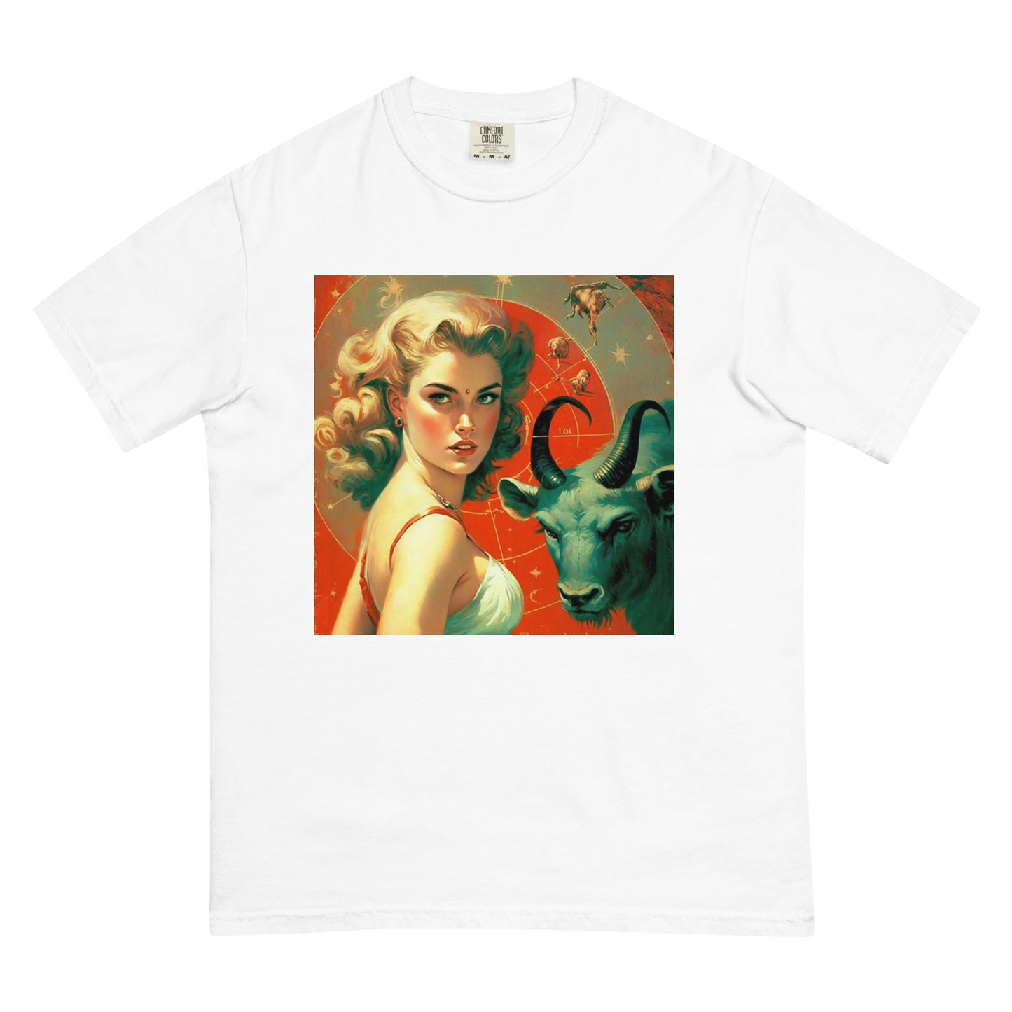 Devil Beauty #1 Men’s garment-dyed heavyweight t-shirt