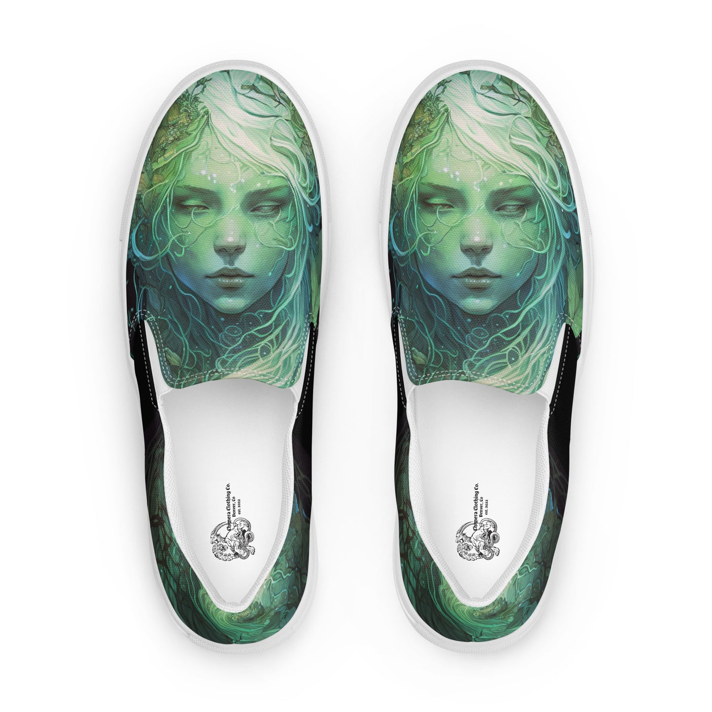 Earth Goddess #2 Men’s slip-on Slides canvas shoes