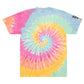Don't Mind Me Panda Oversized tie-dye t-shirt
