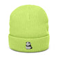Panda Ribbed knit beanie Hat