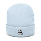 Panda Ribbed knit beanie Hat