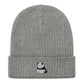 Panda Ribbed knit beanie Hat