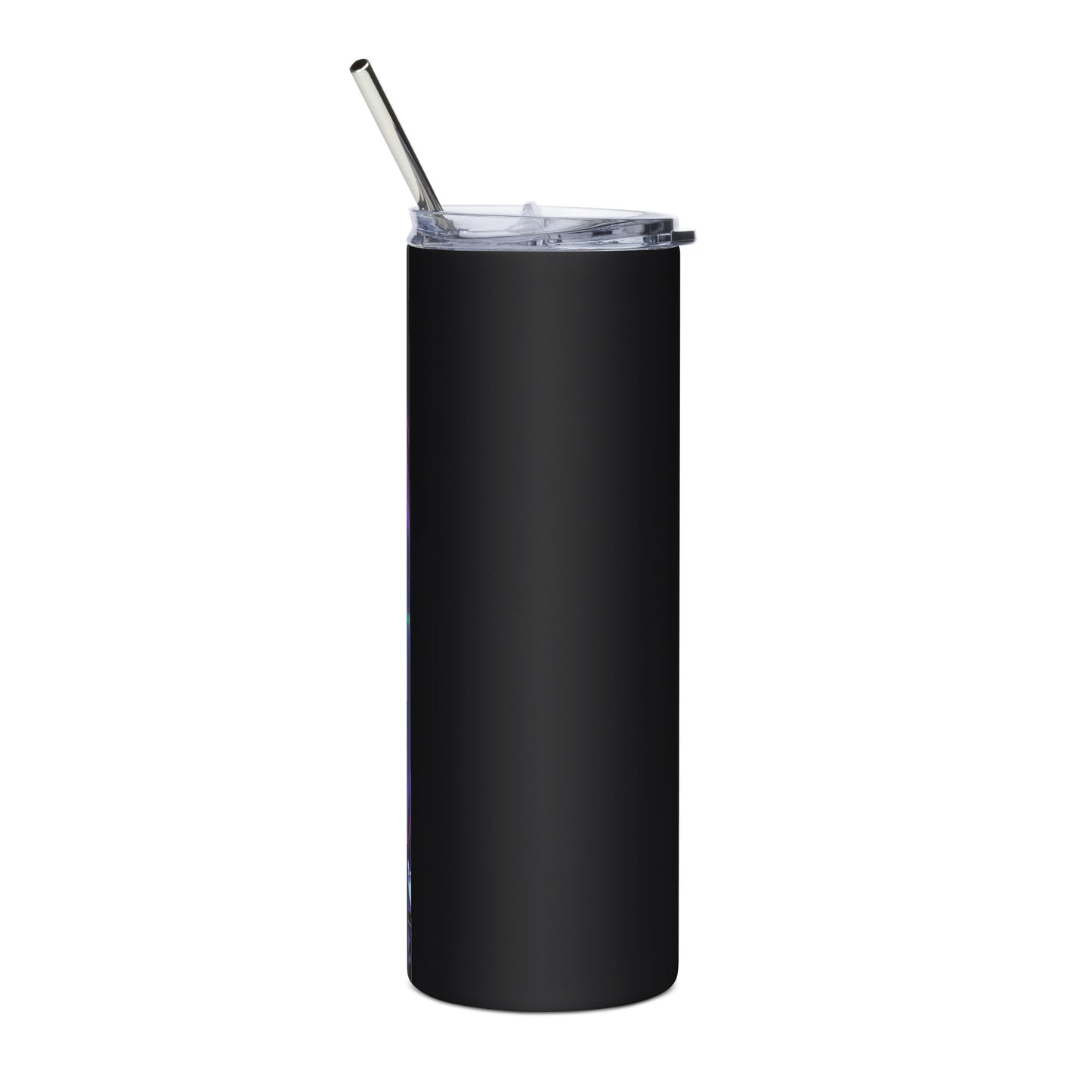 Anime Girl #3 Stainless steel tumbler cup with metal straw