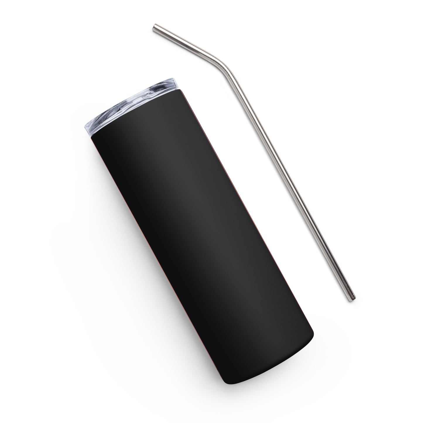 Space Lenny Stainless steel tumbler cup with metal straw