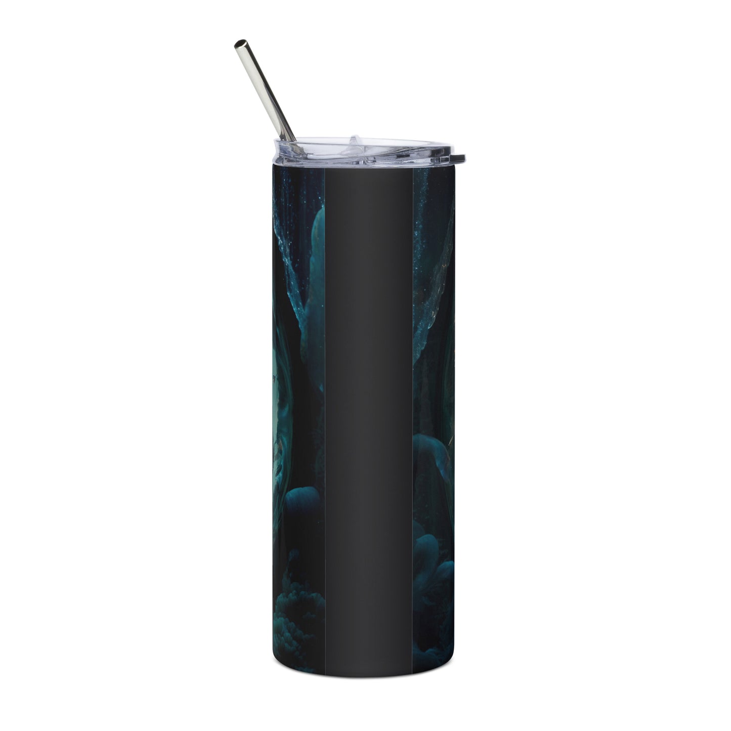 That's a Big Fish #2 Stainless steel tumbler cup with metal straw