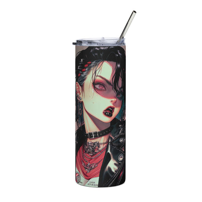 Goth Beauty Stainless steel tumbler