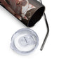 Anime Cat Girl #2 Stainless steel tumbler cup with straw