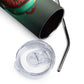Space Bart Stainless steel tumbler cup with metal straw