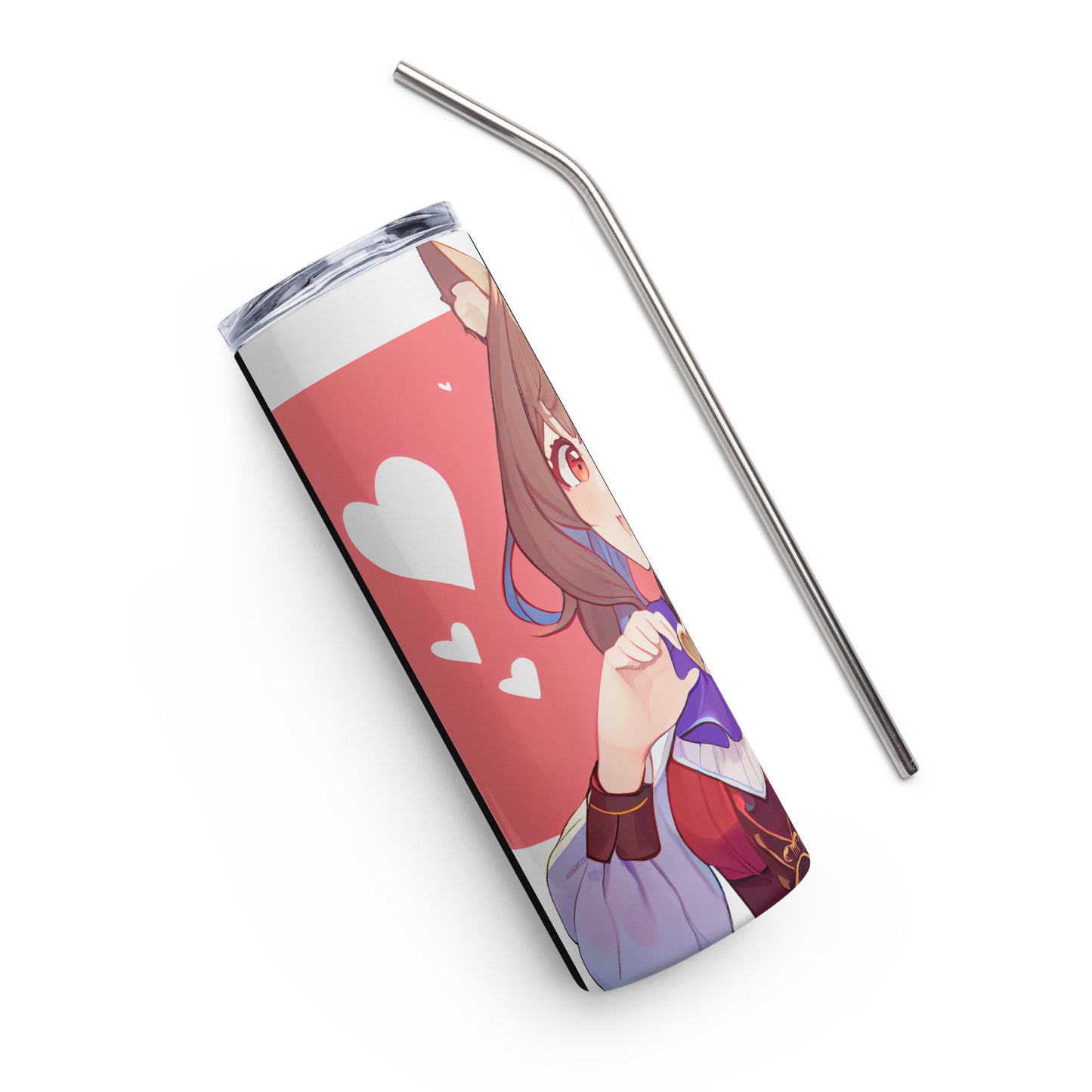 Anime Cat Girl #5 Stainless steel tumbler