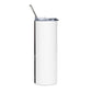 Punk Girl #2 Stainless steel tumbler with metal straw