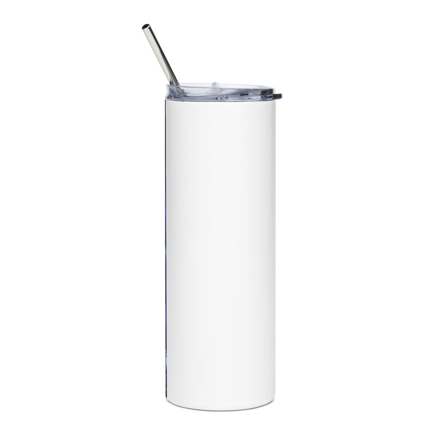 Anime Girl #3 Stainless steel tumbler cup with metal straw