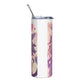 Anime Cat Girl #8 Stainless steel tumbler cup with metal straw