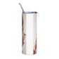 Anime Cat Girl #10 Stainless steel tumbler cup with metal straw