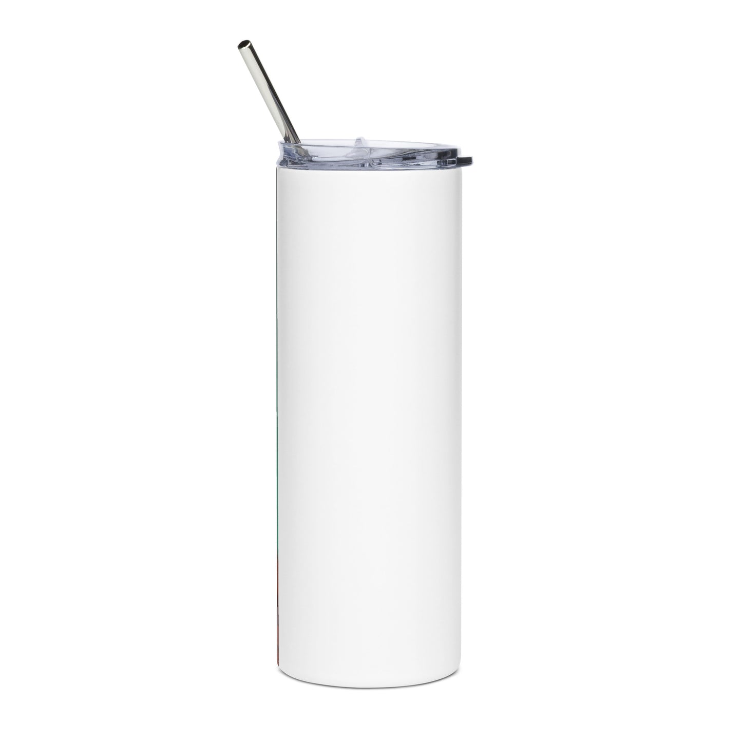 Space Bart Stainless steel tumbler cup with metal straw