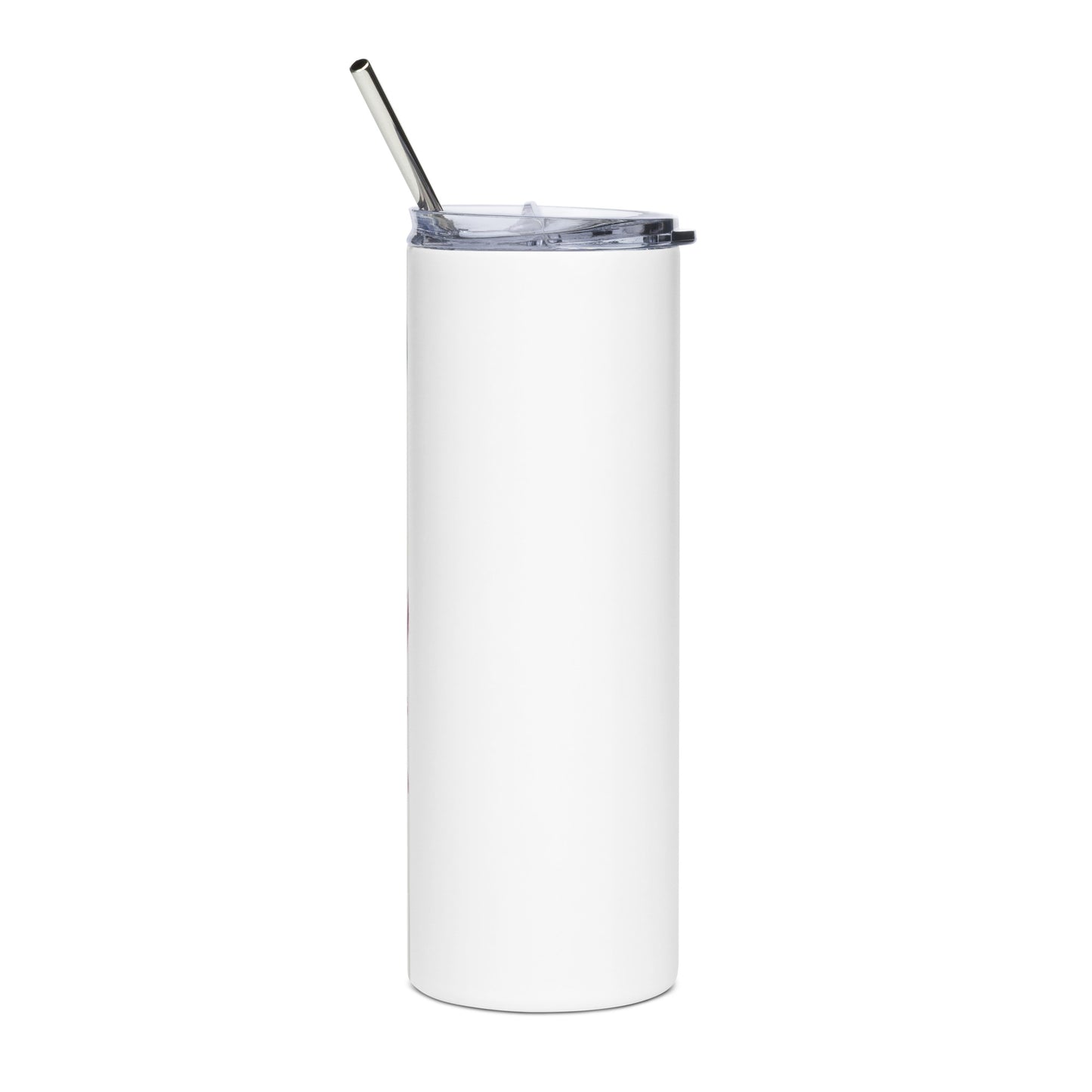 Sexy Pirate Woman Stainless steel tumbler cup with metal straw