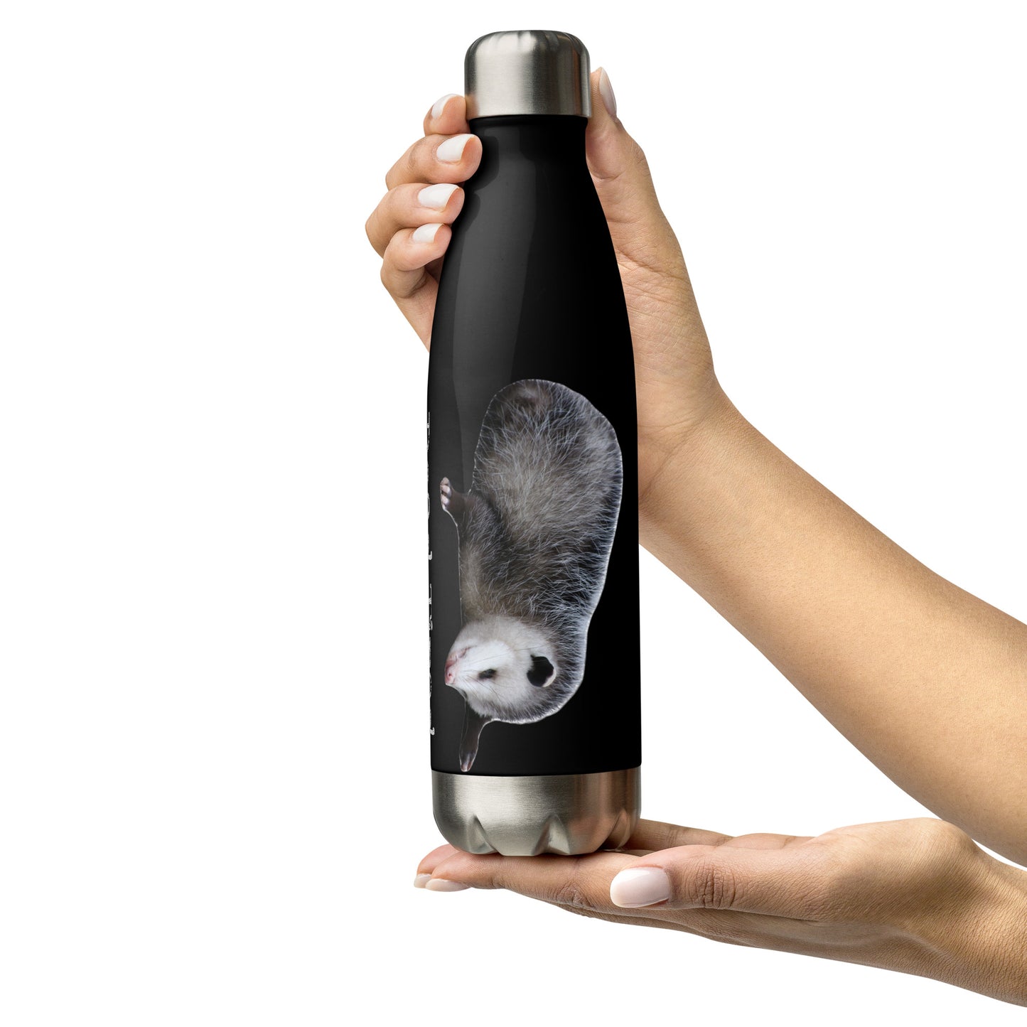 Dead Tired Opposum Stainless Steel Water Bottle