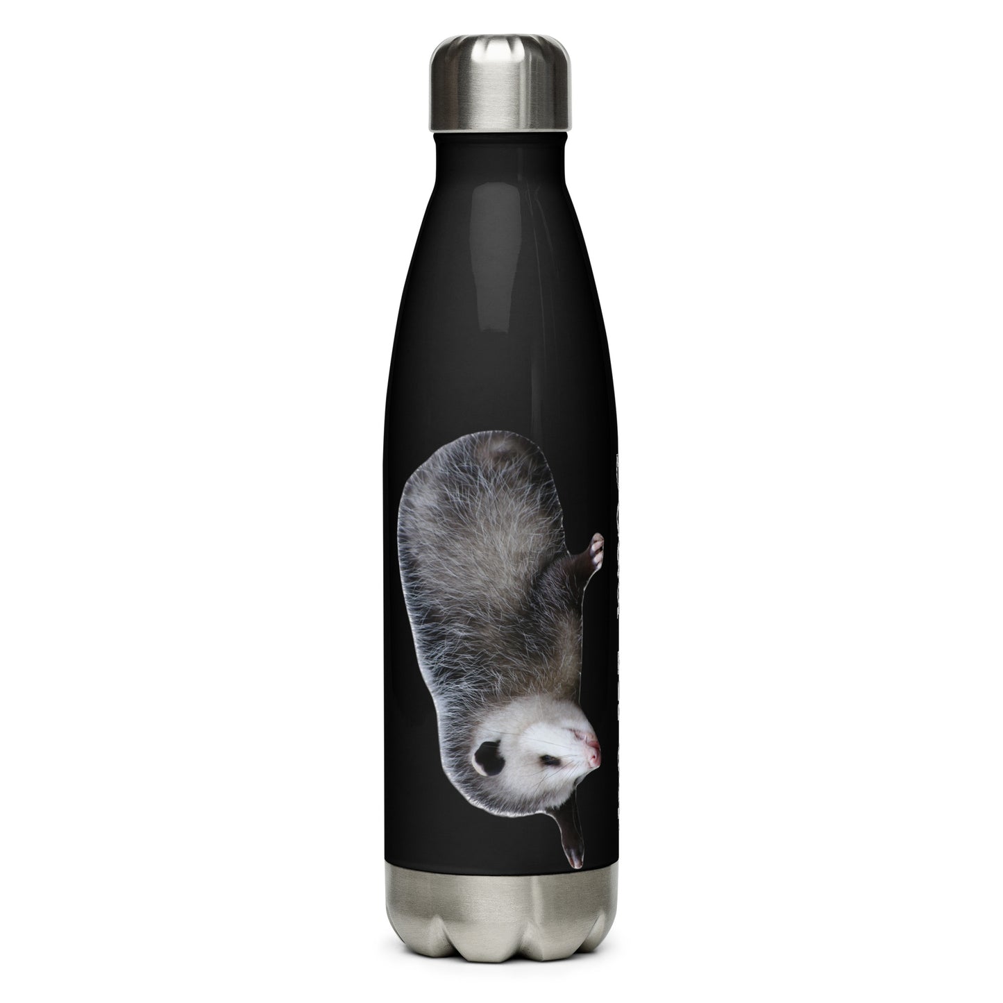 Dead Tired Opposum Stainless Steel Water Bottle