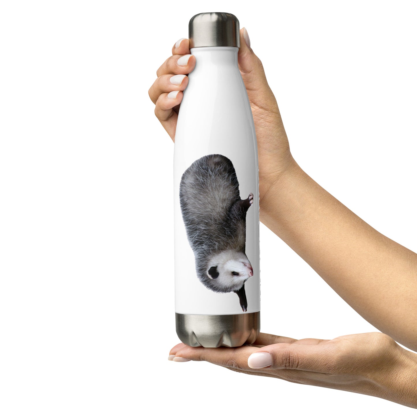 Dead Tired Opposum Stainless Steel Water Bottle