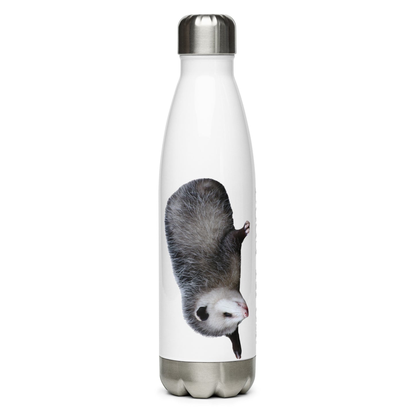 Dead Tired Opposum Stainless Steel Water Bottle