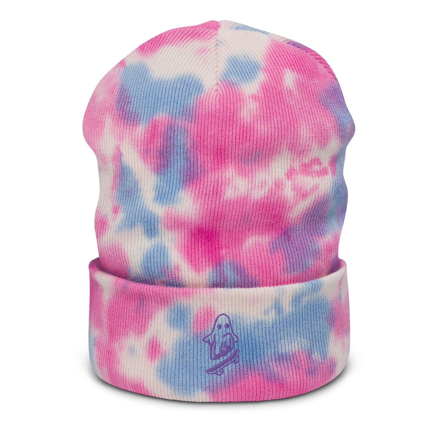 LIMITED EDITION Skateboarding Ghost Tie-dye beanie