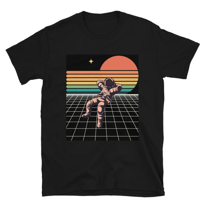 Astronaut grid SOFT Short-Sleeve Unisex T-Shirt