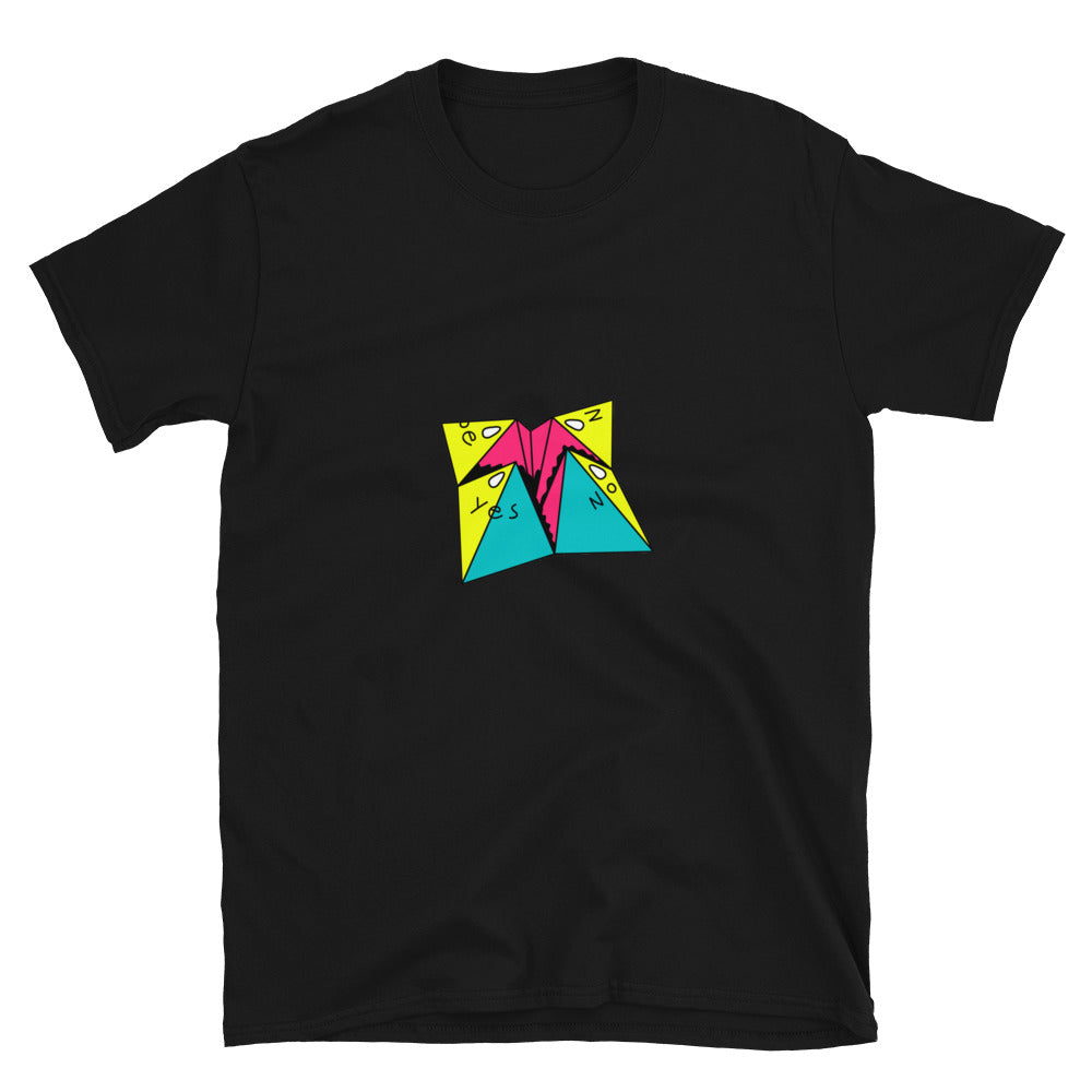 90's paper fortune teller SOFT Short-Sleeve Unisex T-Shirt