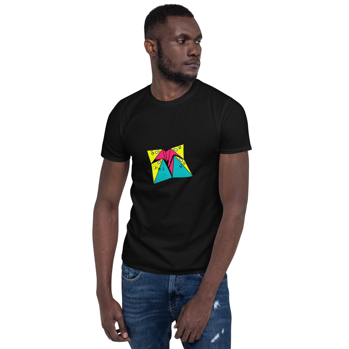 90's paper fortune teller SOFT Short-Sleeve Unisex T-Shirt